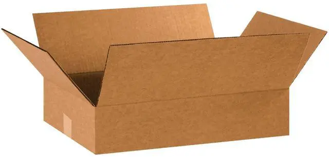 Main image of 20 x 12 x 4 Corrugated Cardboard Boxes, Flat 20"L x 12"W x 4"H, Pack of 75 | Shipping, Packaging, Moving, Storage Box for Home or Business, Strong Wholesale Bulk Boxes