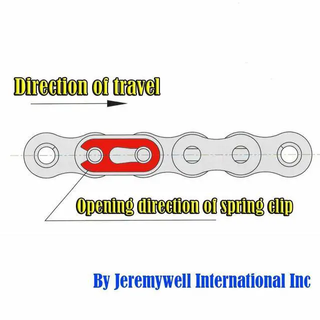 Alt view image 3 of 6 - 40 SS Stainless Steel Roller Chain 50 Feet with 5 Connecting Links
