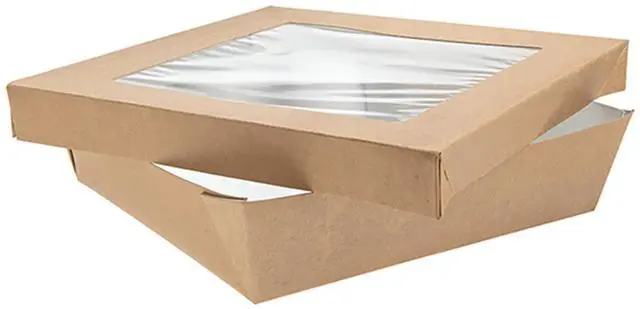 Main image of 210GKL90DX-Clear Dome Lid for Soup Cups - coffee cup lids-parfait cups with lids reusable-oatmeal cups with lids-clear dome -plastic cup dome lid - (3.5) - Case of 1000