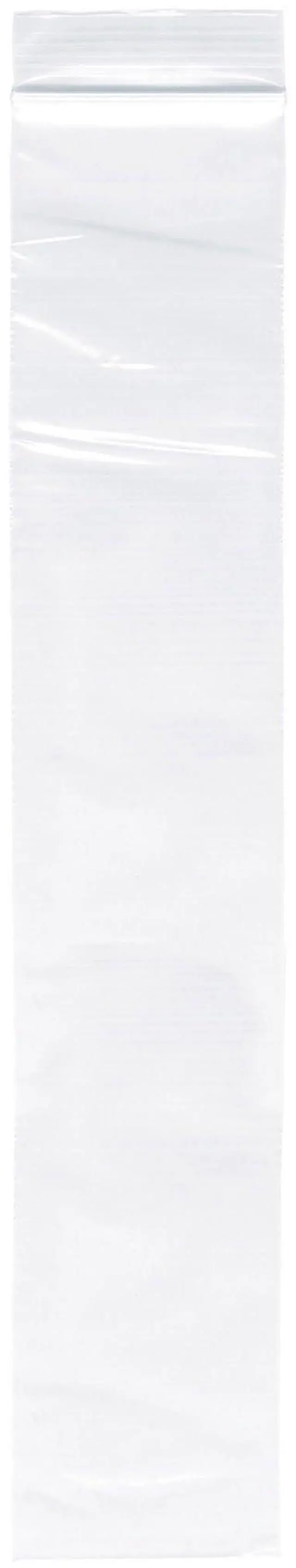 Main image of 2" x 12" (Case of 6,000), 2 Mil Zipper Reclosable Plastic Bags