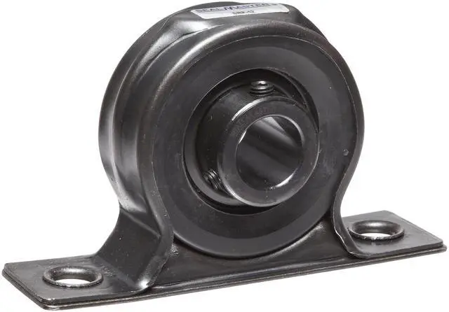 Main image of SRP-12 Pillow Block Ball Bearing, Rubber Mounted, Non-Expansion Type, Normal-Duty, Regreasable, Setscrew Locking Collar, Felt Seals, Stamped Steel Housing, 3/4" Bore, 1-1/2" Base to Center Height, 3-5