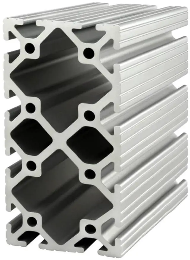 Main image of 8020, 3060, 15 Series, 3 Inch x 6 Inch Aluminum T-Slot Extrusion T Slotted Extruded Guide Rail Profile (36" Long, Clear Anodize)