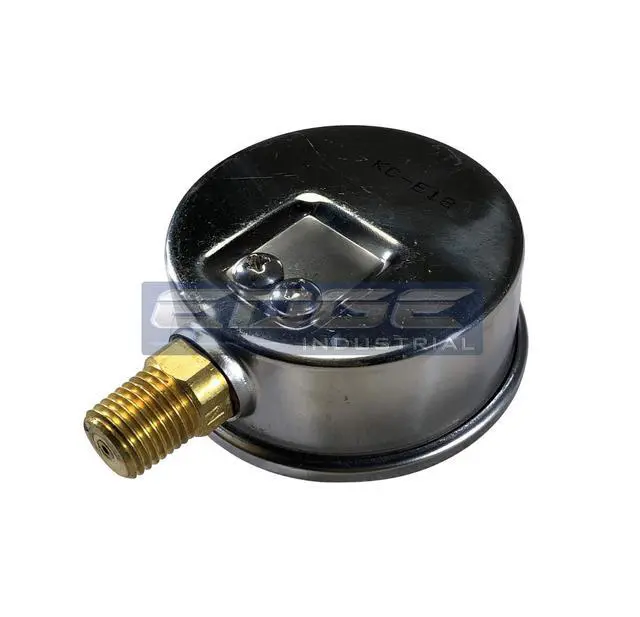 Alt view image 5 of 6 - Stainless Steel Lower Mount Liquid Filled Pressure Gauge, 2.5" FACE/DIAL, Rated WOG, 1/4" Male NPT, Range 0-10,000 PSI (Qty 10)