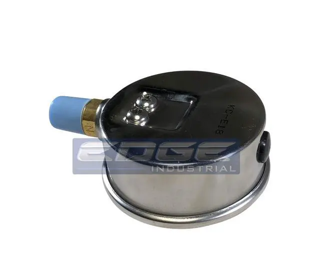 Alt view image 6 of 6 - Stainless Steel Lower Mount Liquid Filled Pressure Gauge, 2.5" FACE/DIAL, Rated WOG, 1/4" Male NPT, Range 0-10,000 PSI (Qty 10)