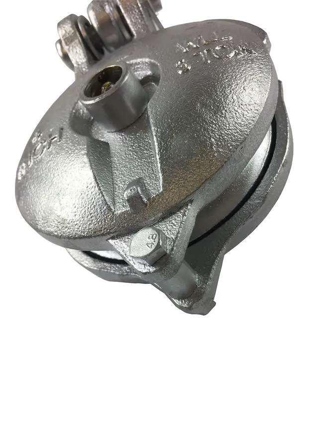 Alt view image 3 of 3 - 1 EA 2 EA Snatch Block, Yarding Block Wire Rope Cable Pulley 3" 4" 5" 6" (4" Yarding Block, 2 EA)