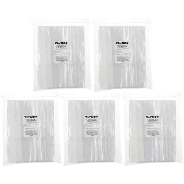 Alt view image 4 of 4 - 12" x 15" (Pack of 500), 2 Mil with White-Block Zipper Reclosable Plastic Bags