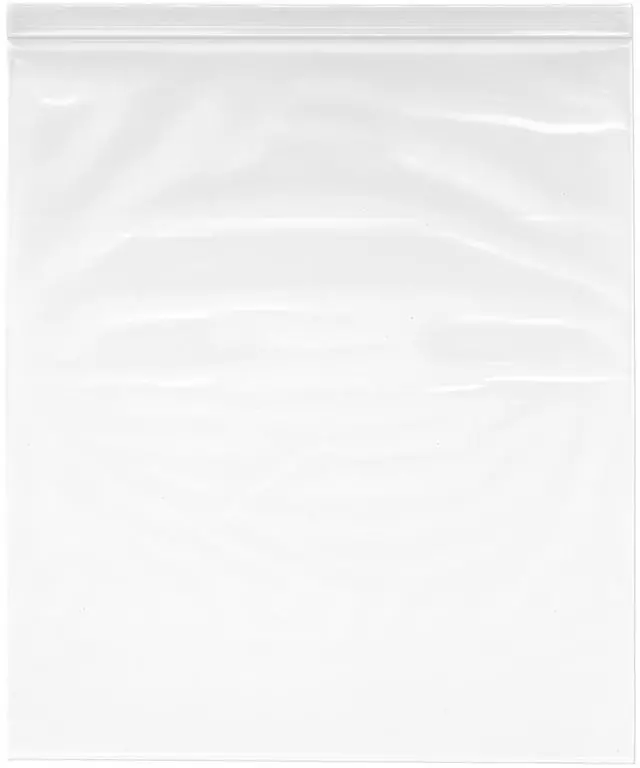 Main image of 20" x 24" (Case of 250), 4 Mil Heavy Duty Zipper Reclosable Plastic Bags