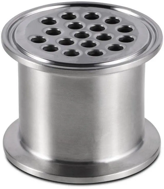 Alt view image 4 of 6 - BVV Bottom Weld Tri-Clamp Filter Plate size 10-inch