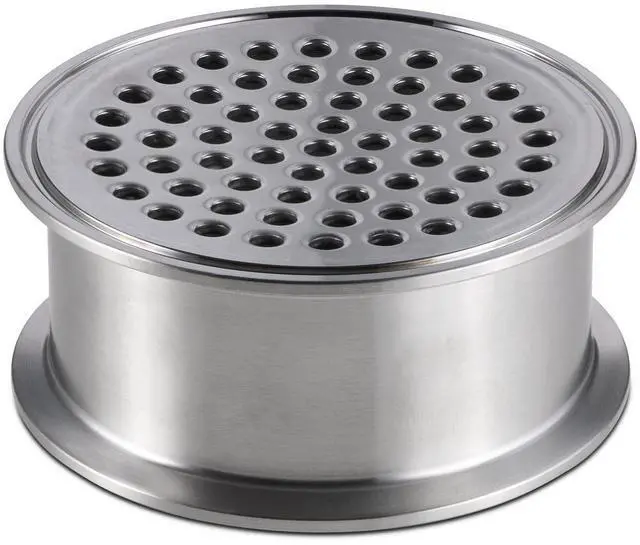 Alt view image 6 of 6 - BVV Bottom Weld Tri-Clamp Filter Plate size 10-inch