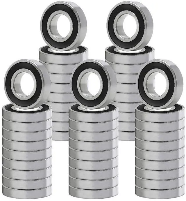 Main image of 6206-2RS Ball Bearing 30x62x16mm 6206 2RS Rubber Sealed (Qty 50)