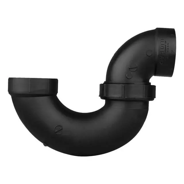 Alt view image 4 of 6 - 2 DWV P-TRAP WITH THREADED UNION W/P-NUT DWV (DRAIN, WASTE AND VENT) (20 Unit Box)