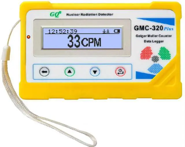Main image of GMC-320Plus Fulfill Nuclear Radiation Detector Meter Test Equipment (Yellow)