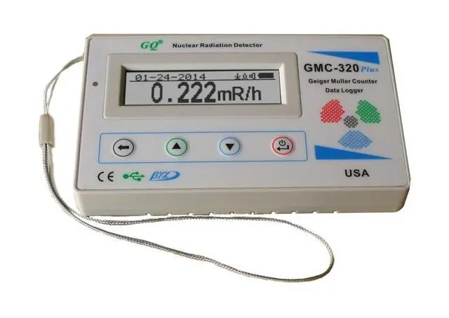 Alt view image 2 of 6 - GMC-320Plus Fulfill Nuclear Radiation Detector Meter Test Equipment (Yellow)
