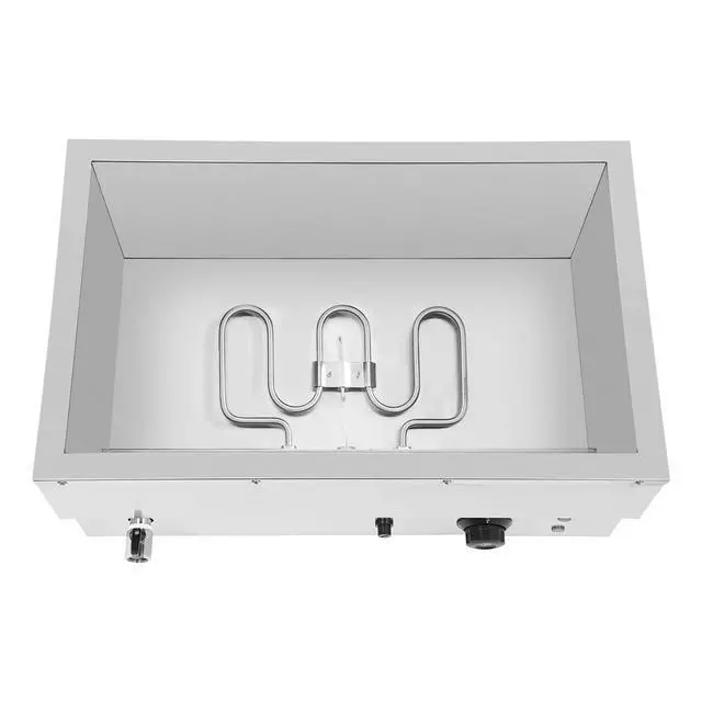 Alt view image 6 of 6 - Electric Commercial Food Warmer,110V 5-Pan Stainless Steel Bain Marie Buffet Food Warmer Steam Table with Temperature Control and Cover,Suitable for Parties,Catering and Restaurants