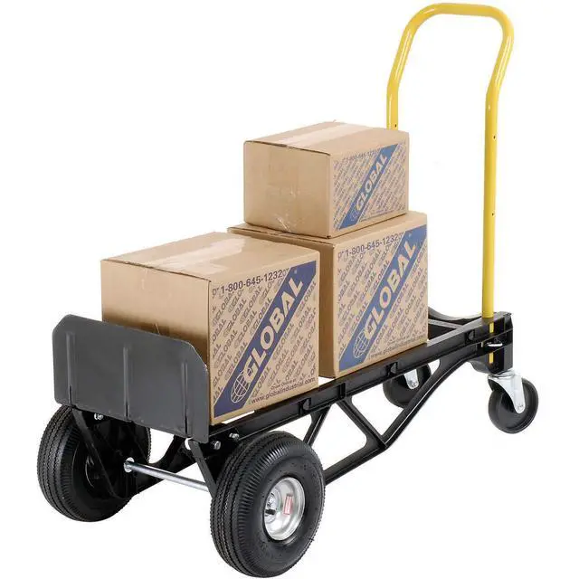 Alt view image 4 of 6 - Nylon Convertible Hand Truck - 37-1/4"Lx12"W Platform
