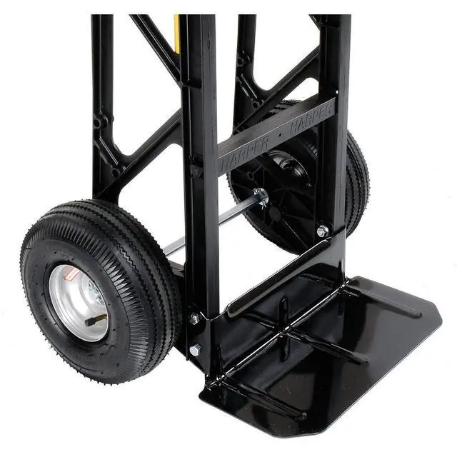 Alt view image 5 of 6 - Nylon Convertible Hand Truck - 37-1/4"Lx12"W Platform