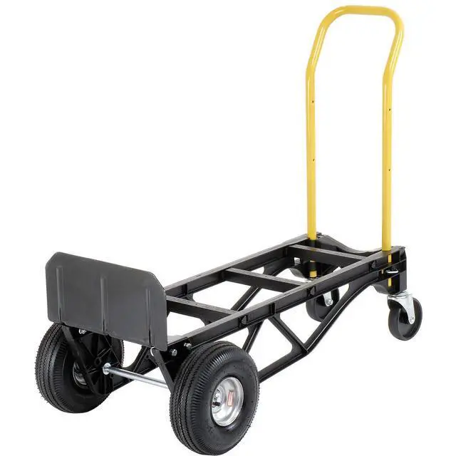 Alt view image 6 of 6 - Nylon Convertible Hand Truck - 37-1/4"Lx12"W Platform