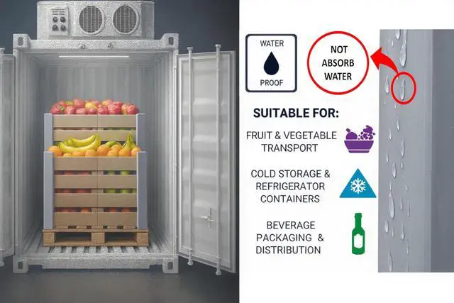 Alt view image 6 of 6 - Plastic Edge & Corner Protectors (1.93'' x 1.93'' x 47.24'') | Waterproof, Reusable Pallet Guards for Packing & Shipping | Alternative to Cardboard Edge Protectors (50 Pack)