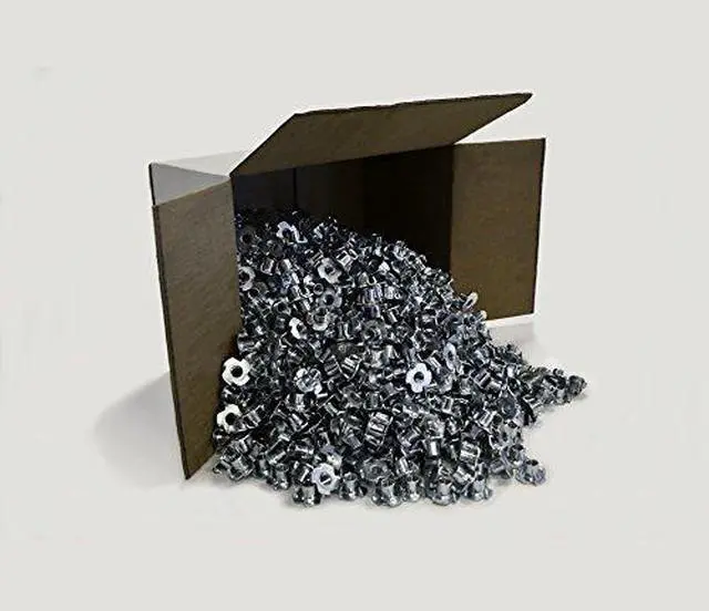 Alt view image 2 of 5 - Four Pronged Zinc T-Nut | Durable Steel Hardware for Rock Climbing Holds | Easy Installation