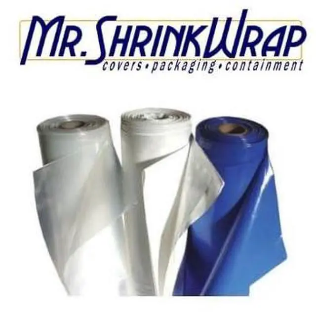 Alt view image 2 of 5 - Brand 14' x 150' 6 mil White MSW Brand Shrink Wrap - Free Ground Shipping