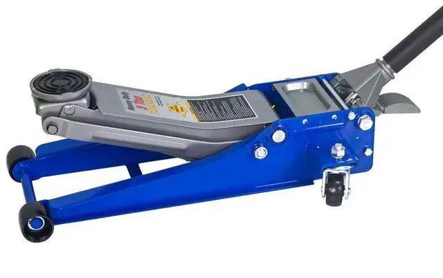 Main image of 6600lbs/3Ton Low Profile Floor Jack with Foot Pedal Dual Piston Hydraulic | Fast lift dual piston pump with foot pedal, lifting range 2.95"-19.88", heavy duty racing trolley jack for MVP, SUVs & Truck