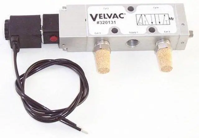 Main image of 43217-32568 Four-Way Electronic Solenoid Air Valve - Stainless Steel Body