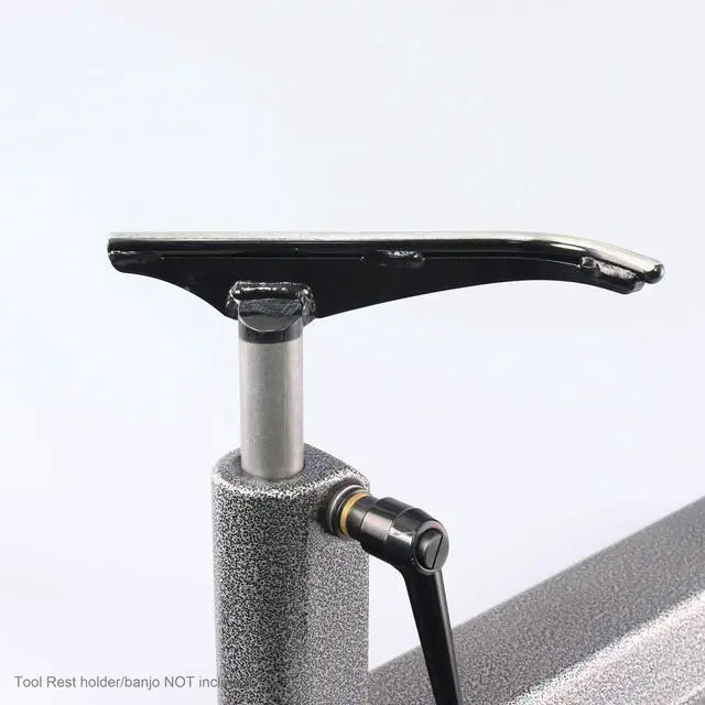 Alt view image 2 of 6 - Small "J" Curved Tool Rest, 9" Wide, Standard Post