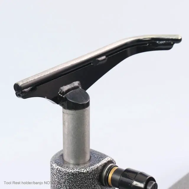 Alt view image 4 of 6 - Small "J" Curved Tool Rest, 9" Wide, Standard Post