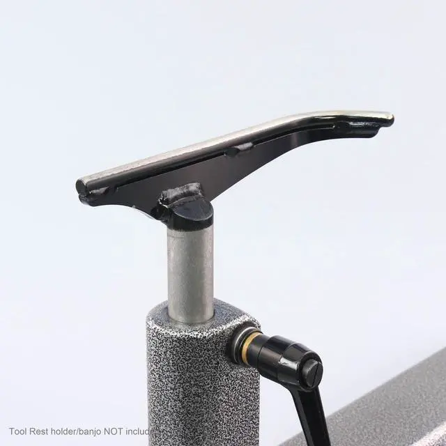 Alt view image 3 of 6 - Small "J" Curved Tool Rest, 9" Wide, Long Post