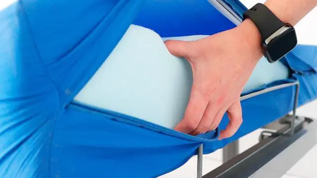 Alt view image 5 of 6 - Orthopedic Mattress Single, Hospital Bed, Waterproof, Medical Geriatric for Elderly and Disabled, Made in Europe