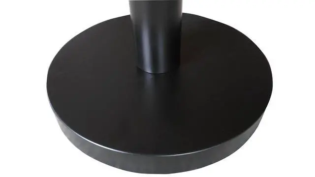Alt view image 4 of 4 - Black Crowd Control Stanchion Queue Barrier Post RED Strap 78" Retractable 12004-10-2PK