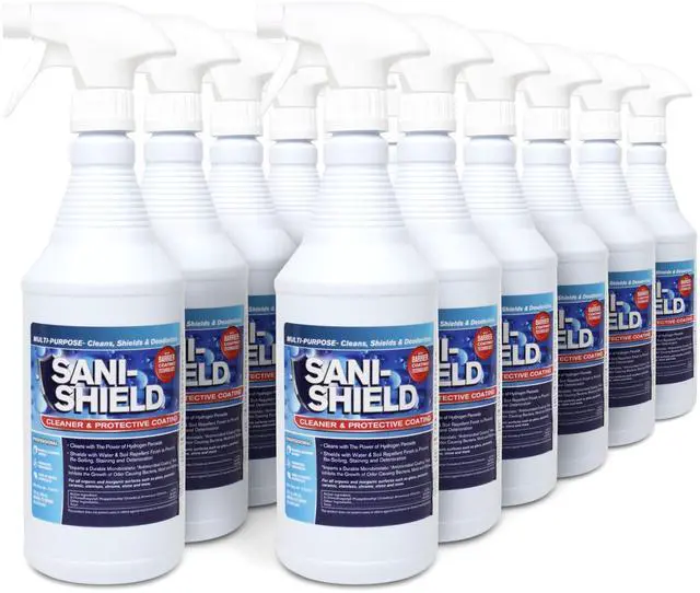 Main image of Sani-Shield Surface Care- Cleans & Protects with Hydrogen Peroxide- 12 Pack- 32 oz by