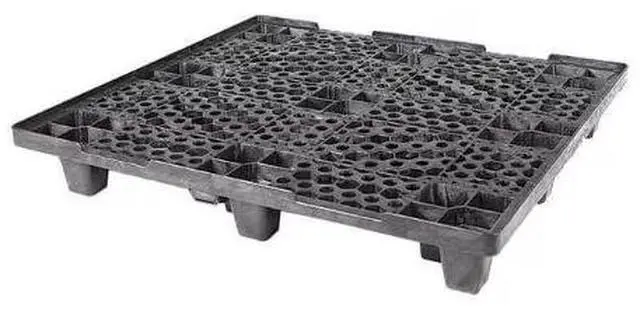Main image of 48" L x 40" W x 6" H Heavy Duty High Density Polyethylene Pallet 10,000lb Static Weight Load Capacity