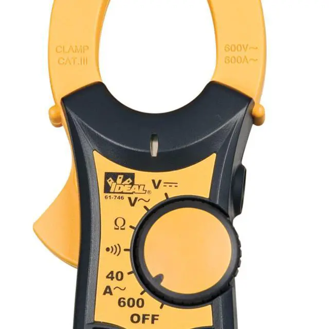 Alt view image 4 of 6 - 61-744 600-Amp Clamp-Pro(TM) Clamp Meter - TWO YEAR