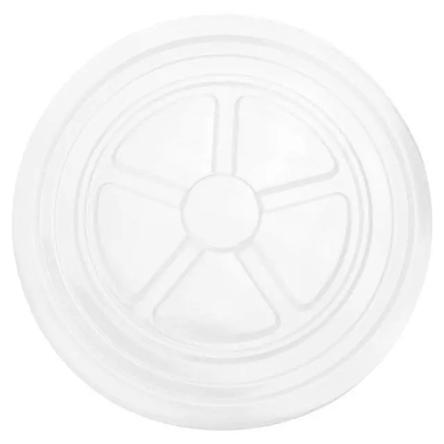 Main image of 16 oz 1000 Pack Plastic Lids for Ice Cream Cups | Leak | Resistant Disposable Lids for Dessert Cups, Frozen Yogurt, Takeout & Food Containers