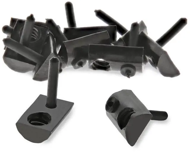 Main image of 8020, 3376, 10 Series, 1/4-20 Steel Roll in T Nut with Flex Handle - T Slot T-Nut Accessories for T Slot Aluminum Extrusion - Hardware Nuts (100 Pack)