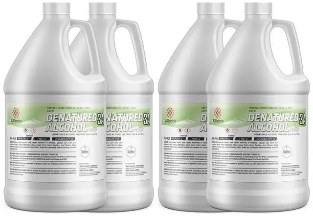 Main image of Denatured Alcohol 190 Proof 3A - 4 Gallon Case