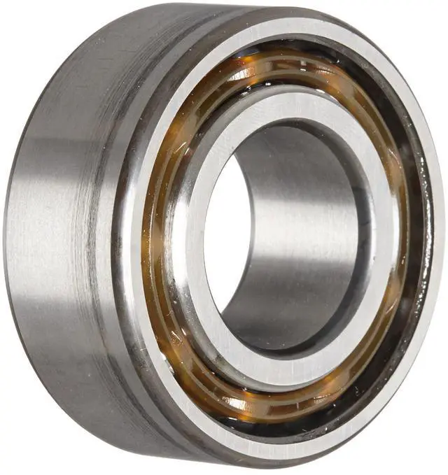 Main image of 3307 ATN9/C3 Double Row Ball Bearing, Converging Angle Design, 30° Contact Angle, ABEC 1 Precision, Open, Plastic Cage, C3 Clearance, 35mm Bore, 80mm OD, 1 3/8" Width