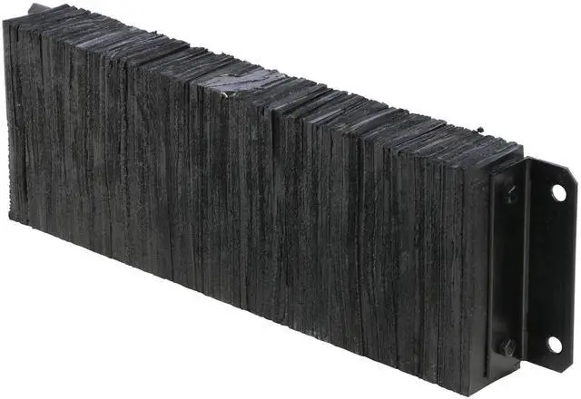 Alt view image 2 of 4 - 1236-4.5 Laminated Rubber Dock Bumper 12 In. x 36 In. 4-1/2 In. Black