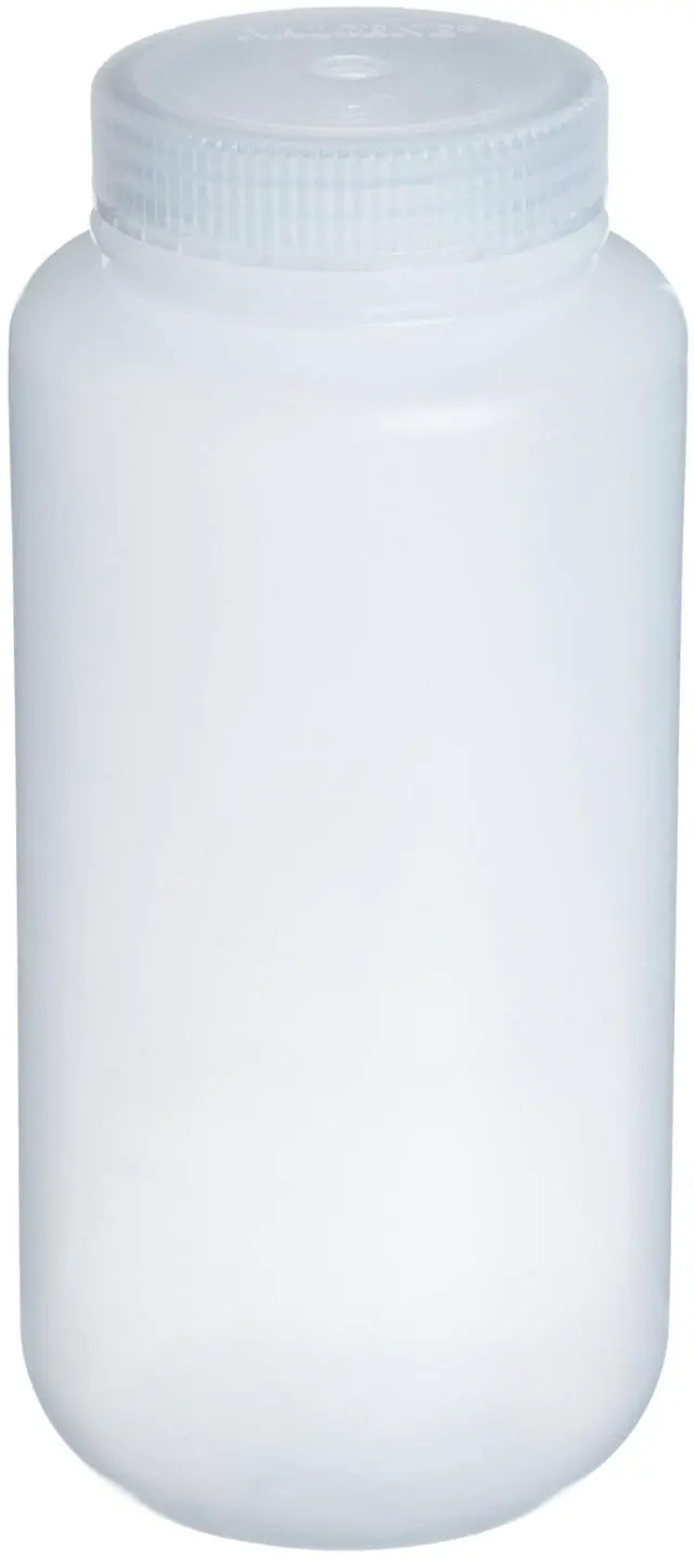 Main image of 2103-0032 Wide-Mouth Bottle, LDPE, 1000mL (Pack of 6)