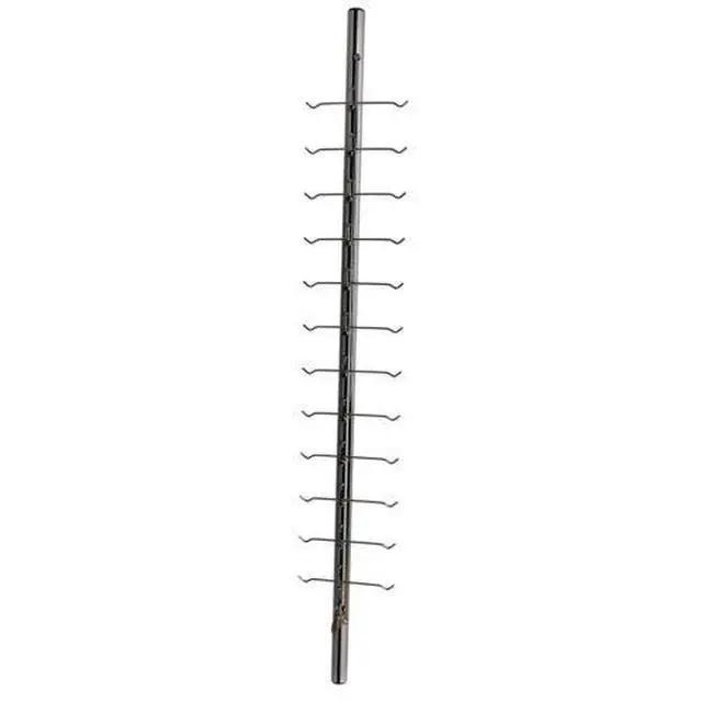 Alt view image 3 of 6 - 10 Pcs/Set Eyeglass Dispaly Rod Sunglasses Rack Organizer Aluminium Glasses Display Stand Holder with Lock for Optical Shop Glasses Mall (10 Pcs 48 14 Frames with Lock)