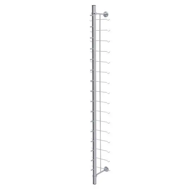 Alt view image 4 of 6 - Eyeglasses Display Rods, 10pcs/set Wall Mounted Sunglasses Storage Organizer, 16-Frame Eyewear Collection Glasses Display Rack Frame Eyeglasses Holder Stand for Optical Shop Glasses Mall