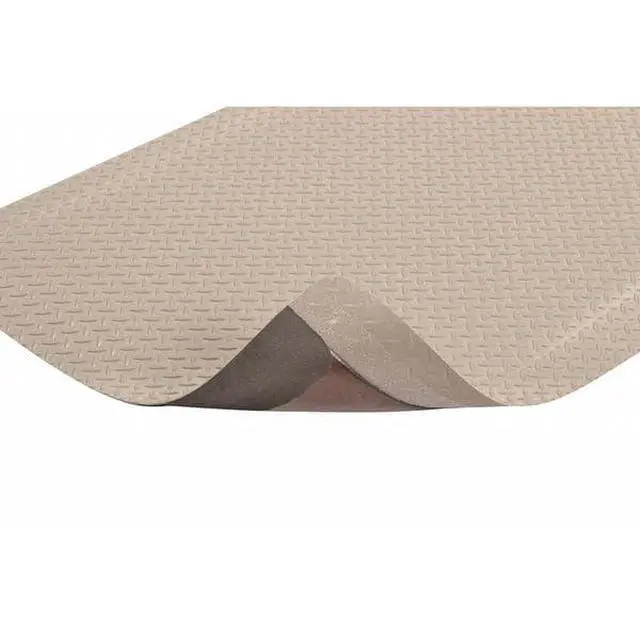 Alt view image 2 of 4 - 979 Saddle Trax® with RedStop Non-Slip Technology 3' x 5' Ultimate Anti-Fatigue Mat, Slip Resistance with Diamond Textured Surface, Gray, 979S0035GY