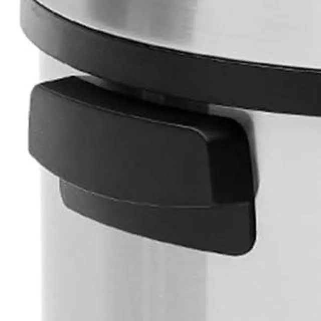 Alt view image 4 of 6 - 65 L Open Top Trash Can, Commercial Grade Heavy Duty Brushed Stainless Steel Garbage Can Large Waste Bins, Outdoor | Home | Kitchen