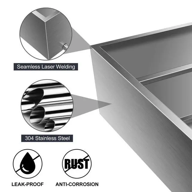 Alt view image 6 of 6 - Maple Syrup Evaporator Pan, Stainless Steel Syrup Evaporator Divided Pan with Valve and Thermometer, Maple Syrup Boiling Pan for Boiling Maple Syrup 48x24x9.5 Inch