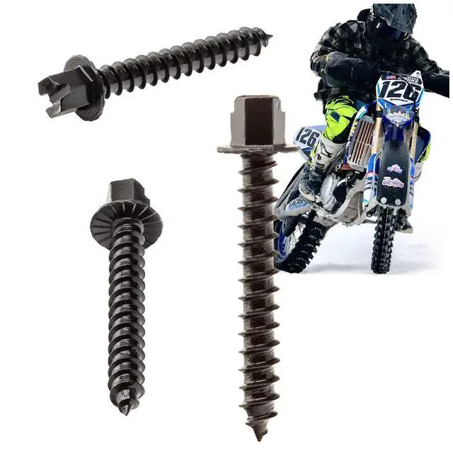 Main image of Kold Kutter Outlaw Series Traction Screws (#12 1.25" 500 Pack) Winter Ice & Snow Tire Heavy Duty Studs Spikes for Racing Dirt Bikes, ATVs, Motorcycles, and Snowmobiles Tracks