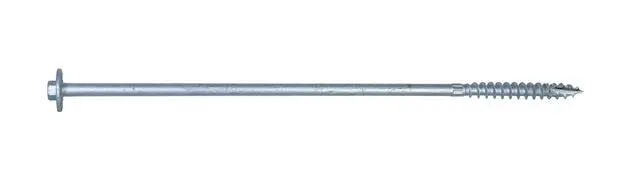 Alt view image 2 of 6 - SDWH271200GR30 Strong-Drive SDWH Timber-HEX HDG Screw 0.276 in. x 12 in. 3/8 Hex (30-Qty)