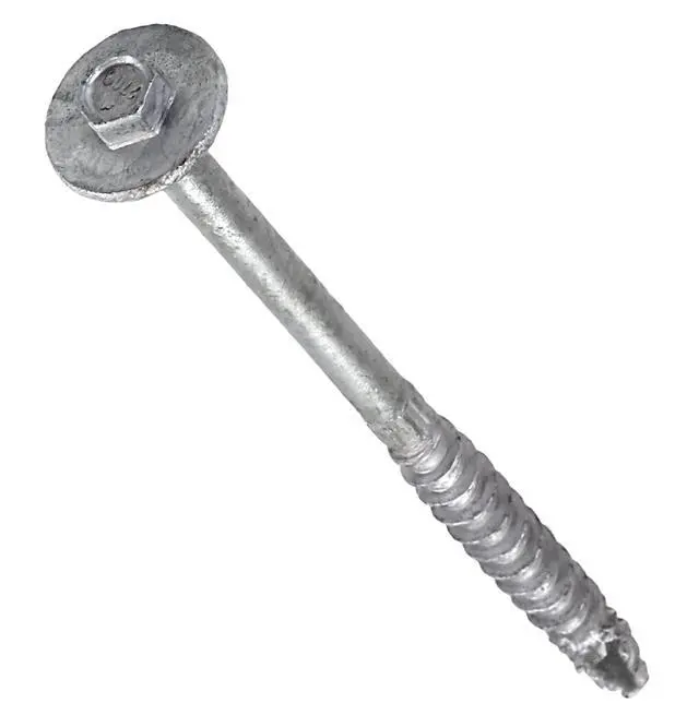 Alt view image 6 of 6 - SDWH271200GR30 Strong-Drive SDWH Timber-HEX HDG Screw 0.276 in. x 12 in. 3/8 Hex (30-Qty)