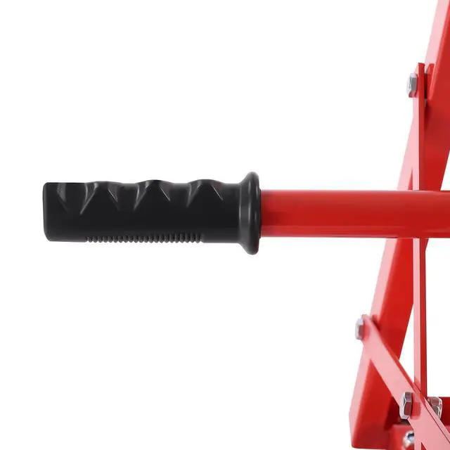 Alt view image 6 of 6 - Drum Cradle 55 Gallon 600lbs Capacity Oil Drum Rack with Retractable Drawbar and Wheels Steel Drum Handling Cradle,Easy Loading and Unloading for Transporting Various Kinds of Round Drums