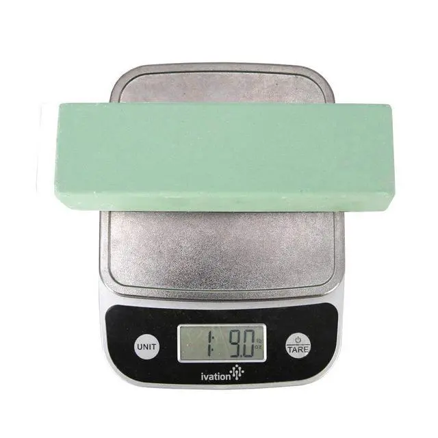 Alt view image 4 of 4 - 1lb 9oz Green Rouge Polishing Buffing Compound for Aluminum Stainless Steel Hardware (1 Box)